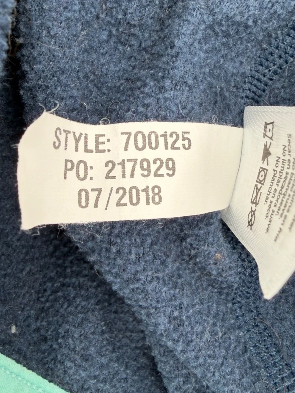 Vineyard Vines Youth Fleece Full Zip Vest Navy Light Blue Pink Kids XL Pockets